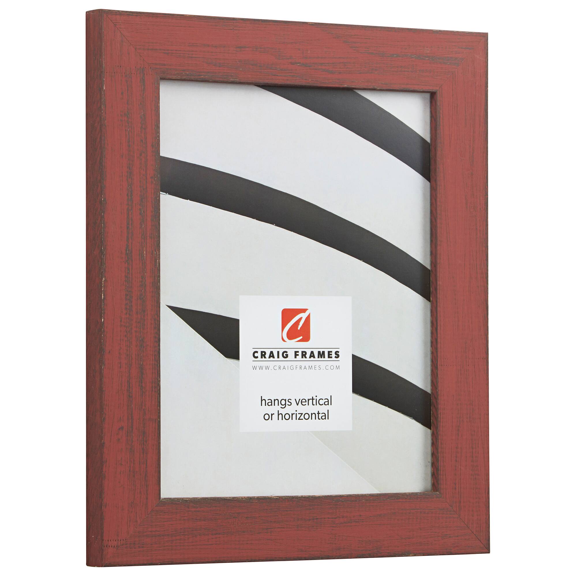 Craig Frames Jasper Faded Red Picture Frame